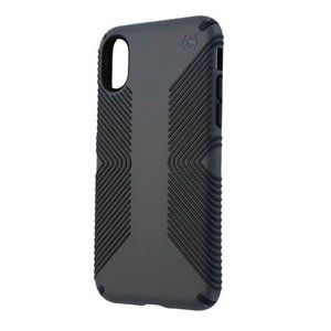 SPECK PRESIDIO iPhone Xs X Gray Case